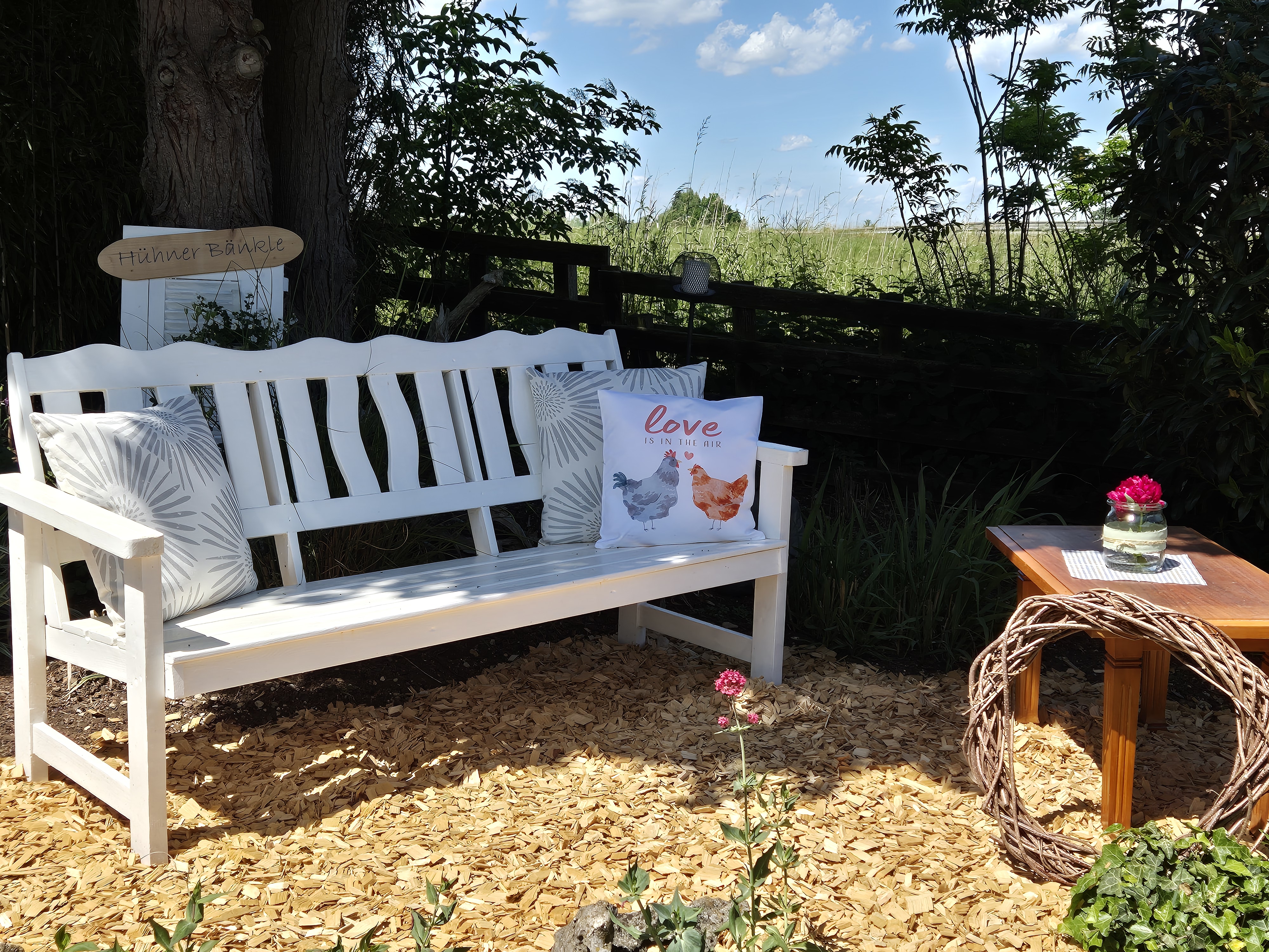Hühnerbänkle im Erbisgarten